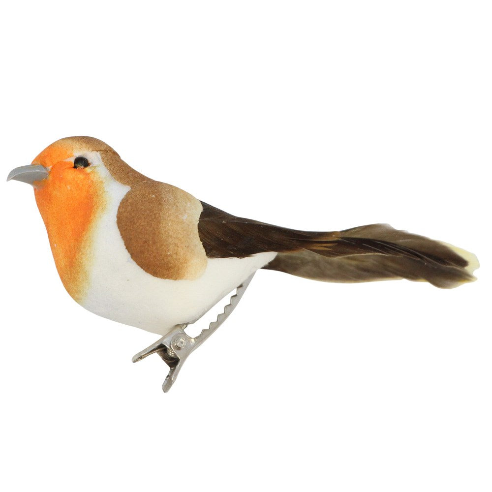 Acrylic Clip-on Dec 5cm – Robin