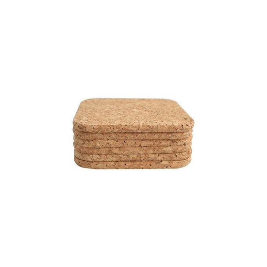 Set Of 6 Square Coasters - RUTHERFORD & Co