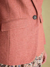 Bramble Pink Tweed Blazer