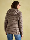 Kenley Neutral Showerproof Padded Coat with Hood