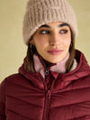 Kenley Dark Red Showerproof Padded Coat with Hood