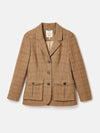 Foxley Check Tweed Suit Blazer