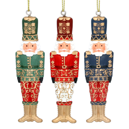 Nutcracker Resin Decorationoration (11cm)