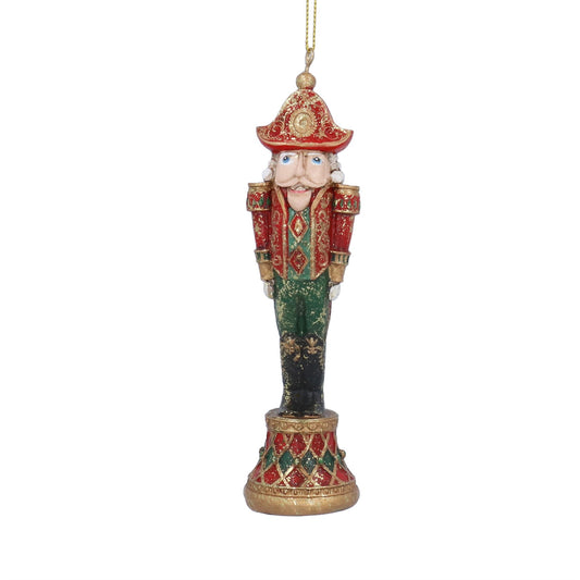 Vintage Nutcracker Resin Ornament (16cm)