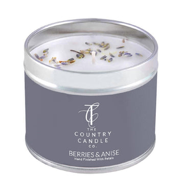 Tin Candle Pastel - Berries & Anise