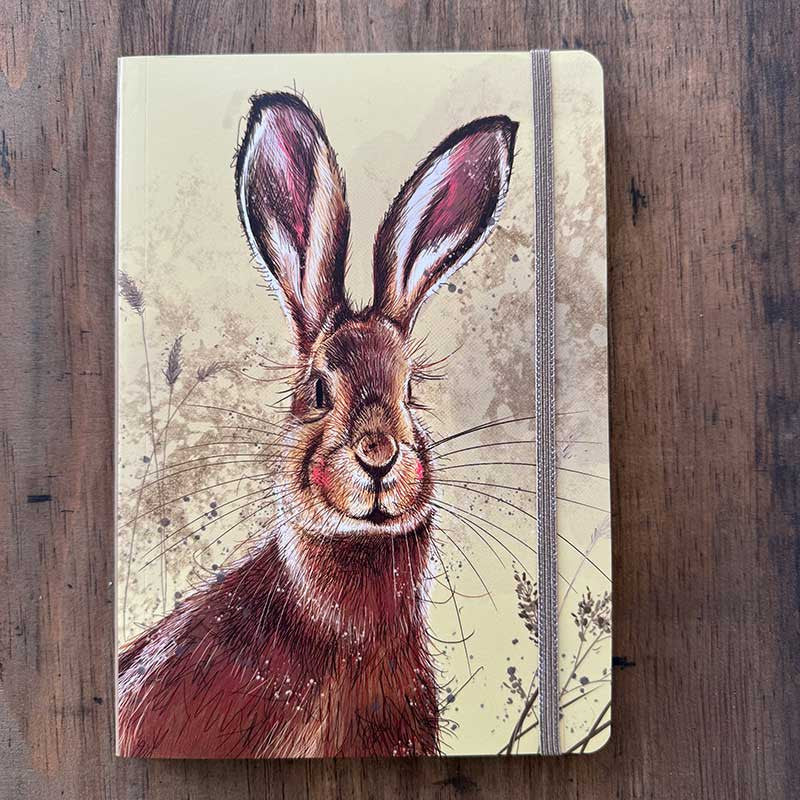Brown Hare Large Notebook