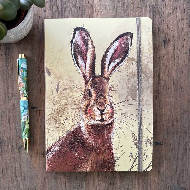 Brown Hare Large Notebook