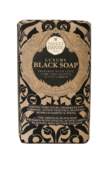 Nesti Dante Luxury Black Soap Bar 250g
