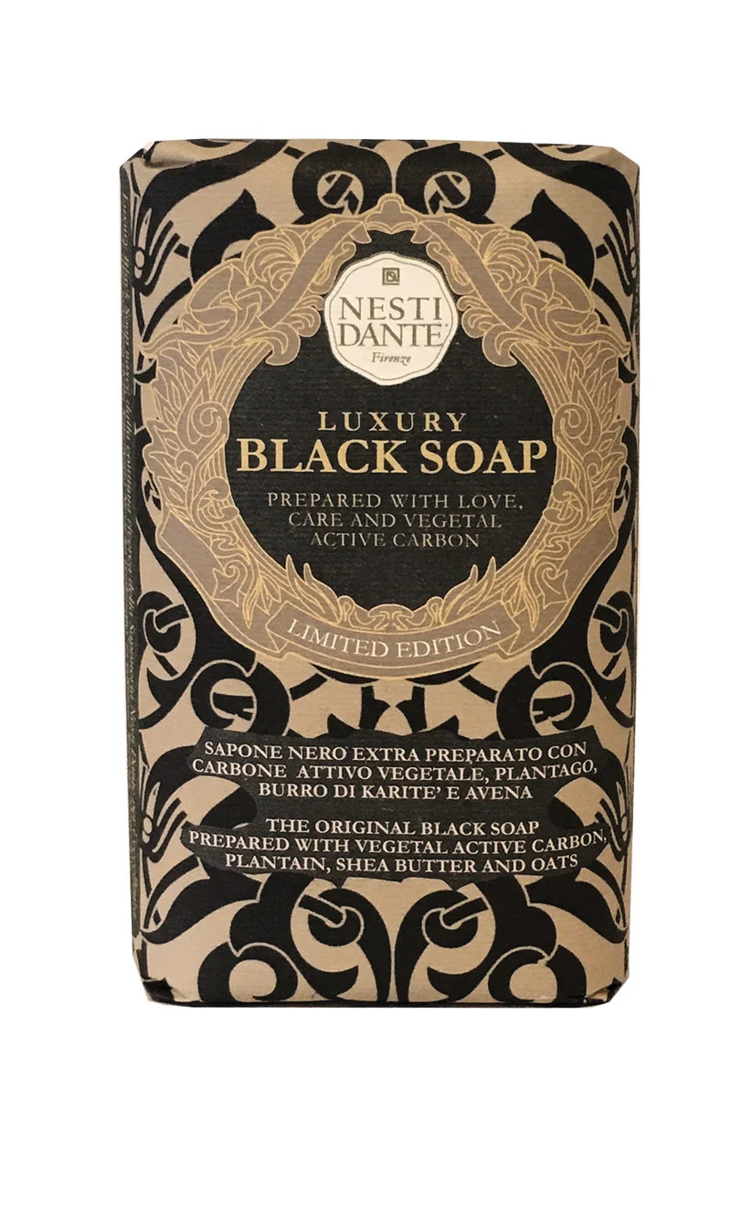Nesti Dante Luxury Black Soap Bar 250g