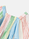 Life's A Picnic Multi Stripe Woven Top