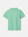 Woody Green Pique Cotton Polo Shirt