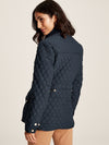 Allendale Navy Showerproof Diamond Quilted Jacket