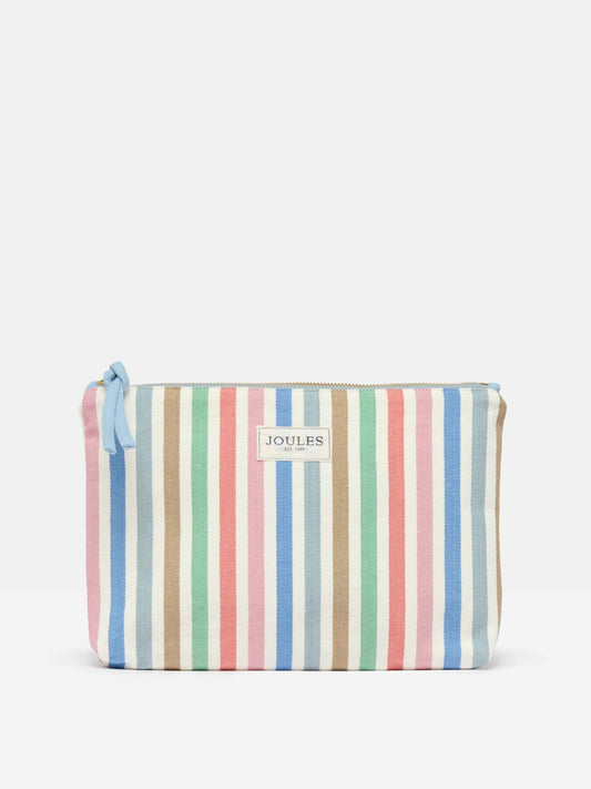 Carrywell Multi Striped Zip Pouch
