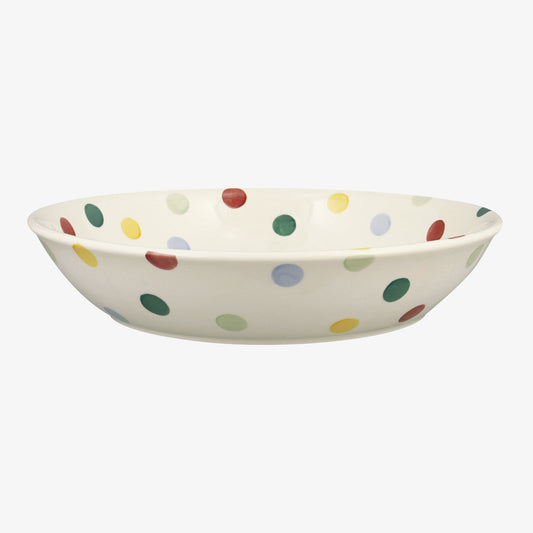 Polka Dot Medium Pasta Bowl