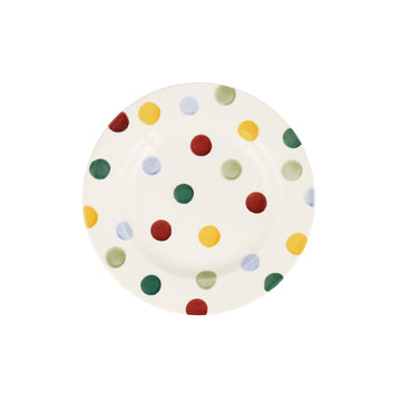 Polka Dot 6 1/2" Plate