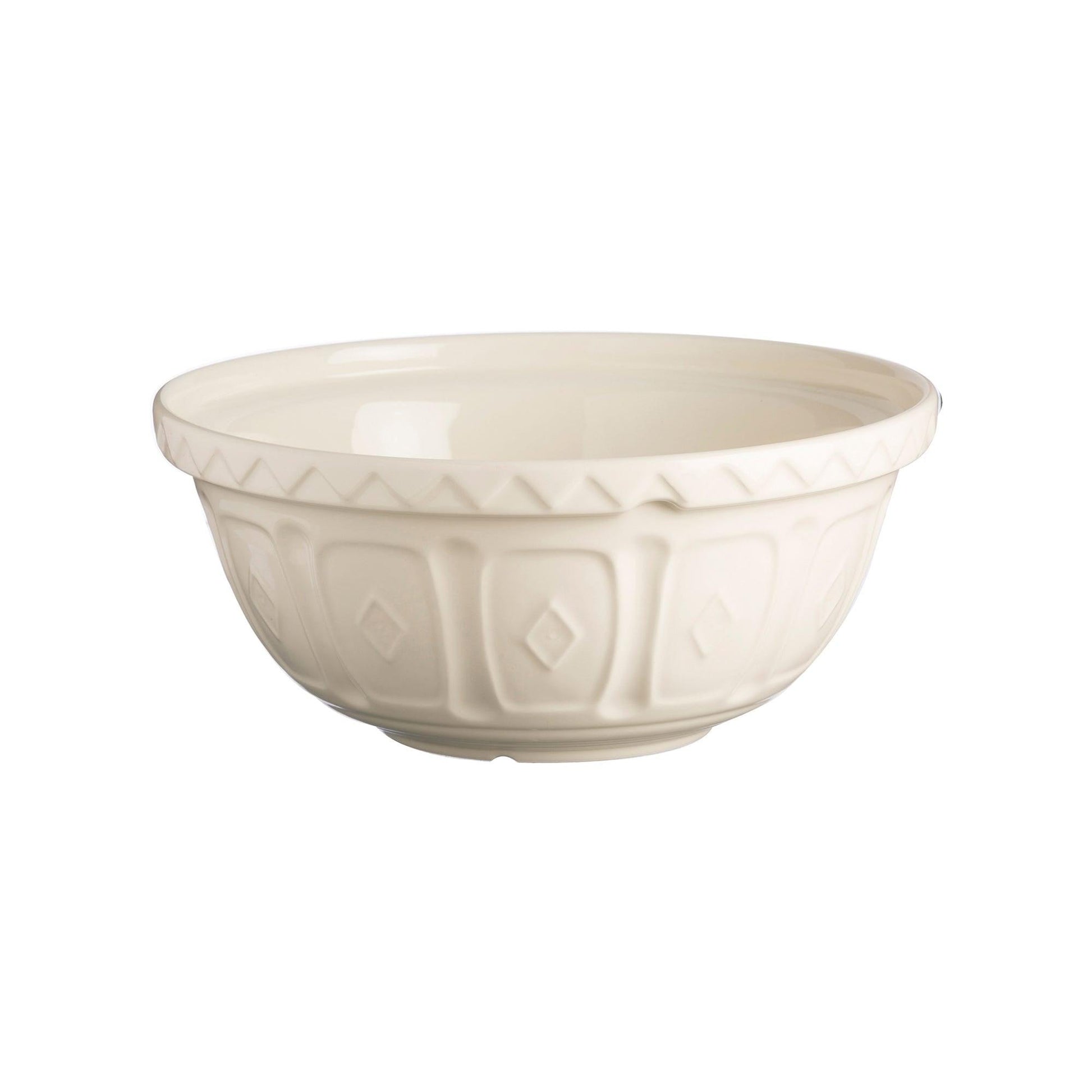 Colour Mix S18 Cream Mixing Bowl 26cm - RUTHERFORD & Co