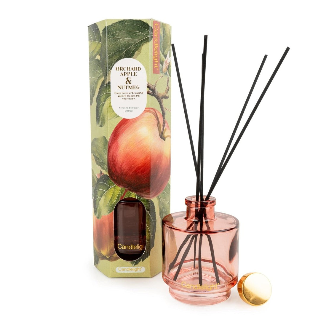 200ml Reed Diffuser - Orchard Apple & Nutmeg - RUTHERFORD & Co