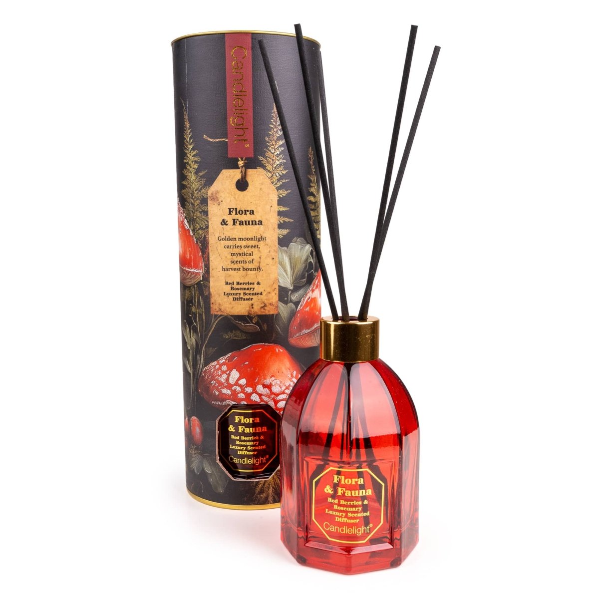 200ml Reed Diffuser - Toadstools Flora & Fauna - RUTHERFORD & Co