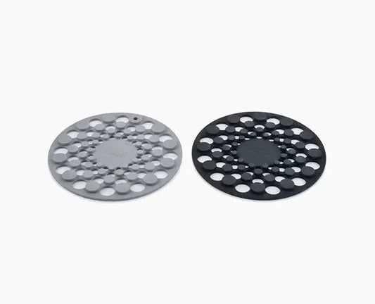 Spot-On™ Set of 2 Grey Silicone Trivets