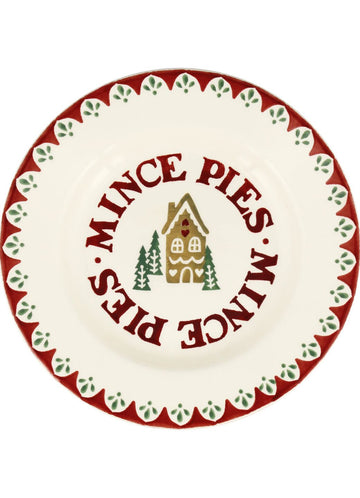 Gingerbread Mince Pies 8 1/2 Inch Plate