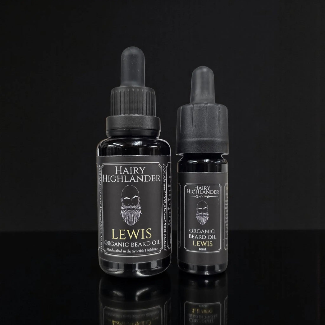 Lewis Organic Beard Oil: Ylang Ylang, Pink Grapefruit, & Bergamot