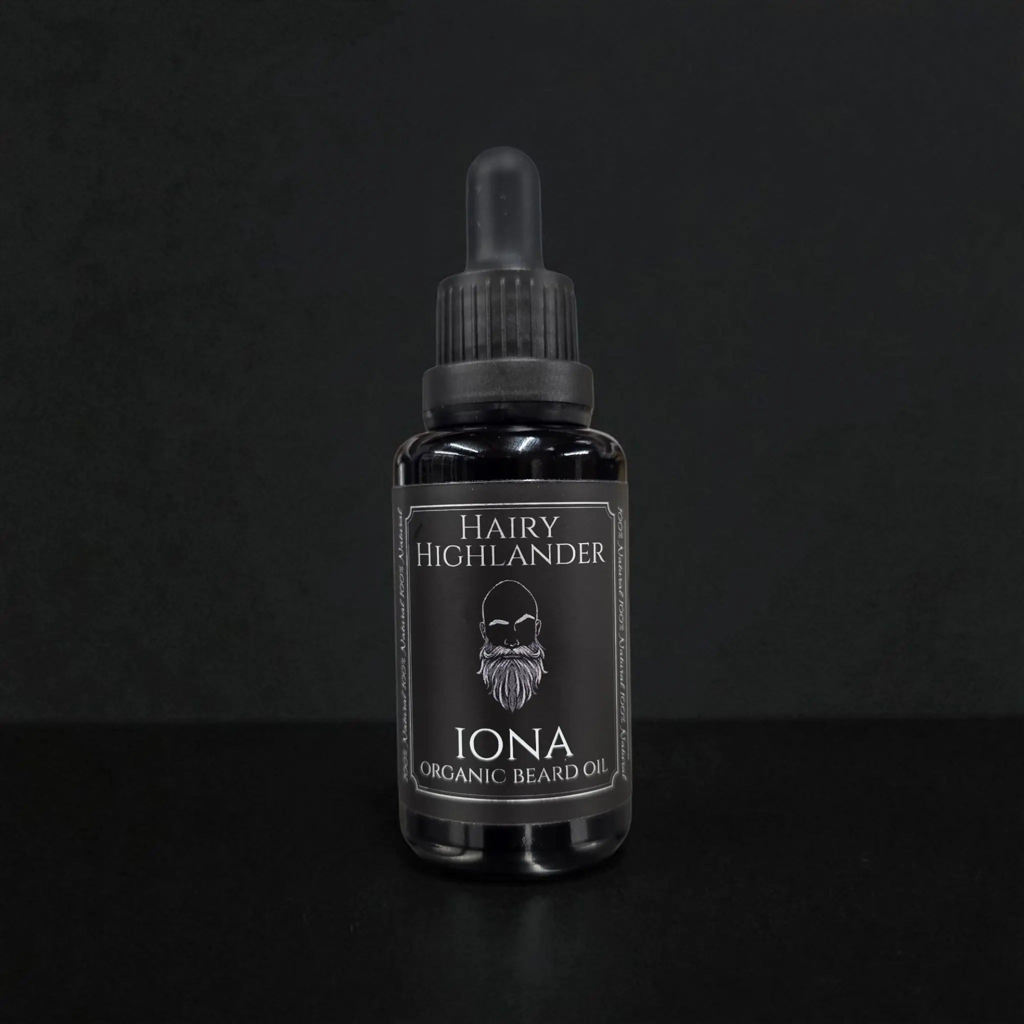 Iona Organic Beard Oil: Patchouli, Cedarwood, & Bergamot