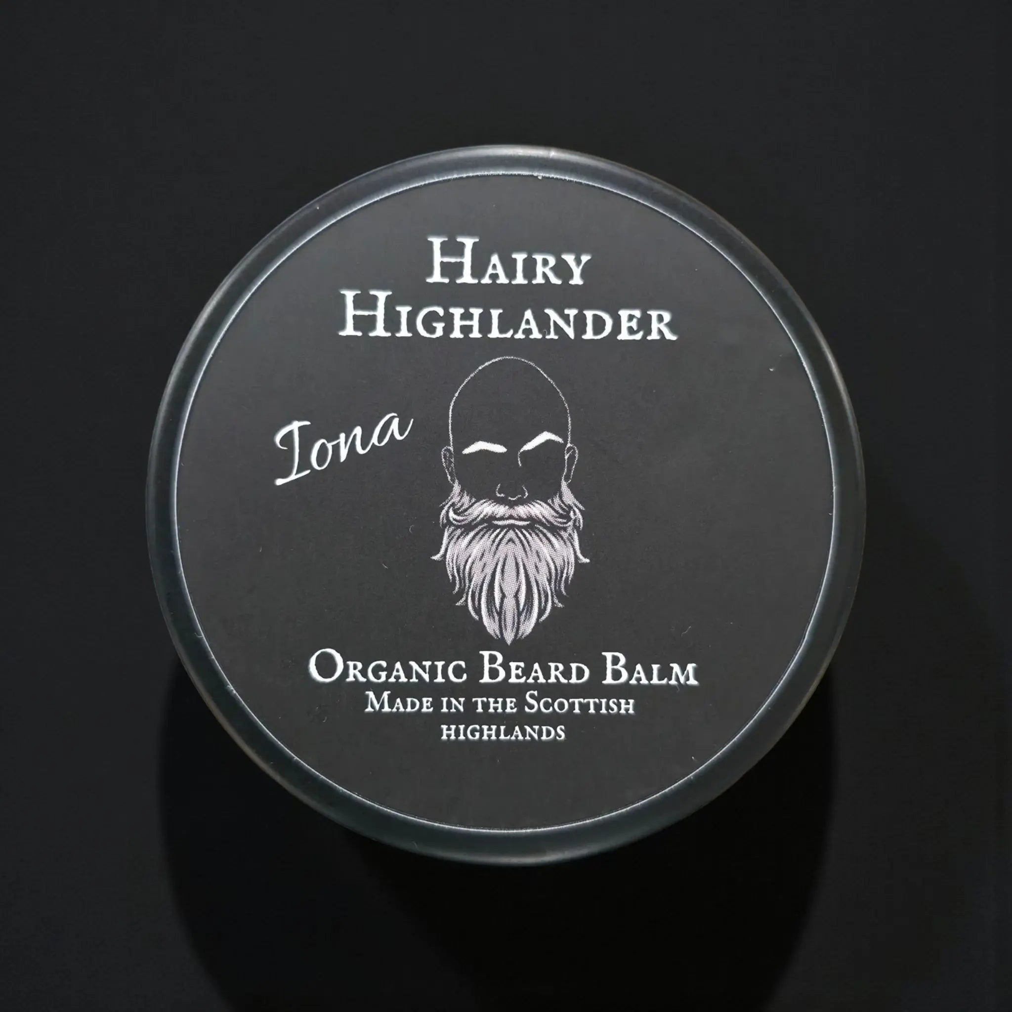 Iona Organic Beard Balm: Patchouli, Cedarwood, & Bergamot