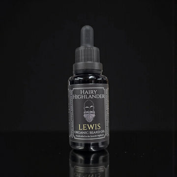 Lewis Organic Beard Oil: Ylang Ylang, Pink Grapefruit, & Bergamot