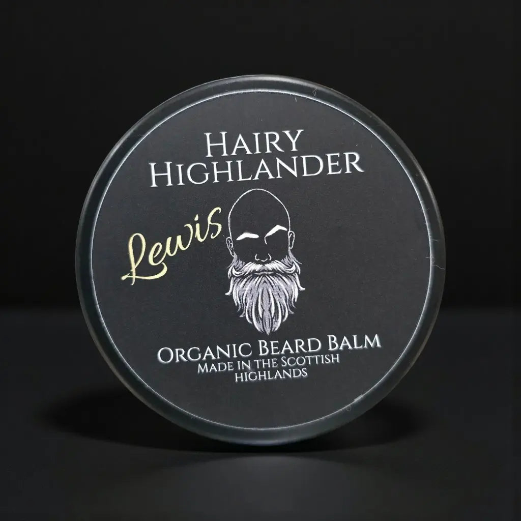 Lewis Organic Beard Balm: Ylang Ylang, Pink Grapefruit, & Bergamot