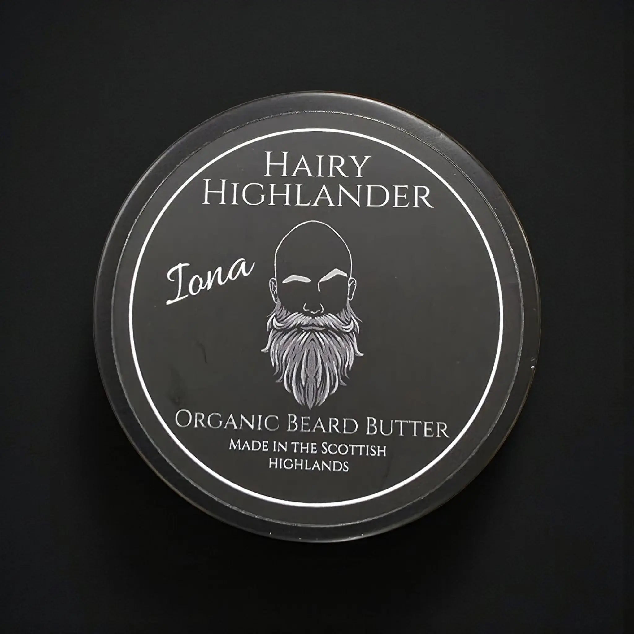 Iona Organic Beard Butter: Patchouli, Cedarwood, & Bergamot