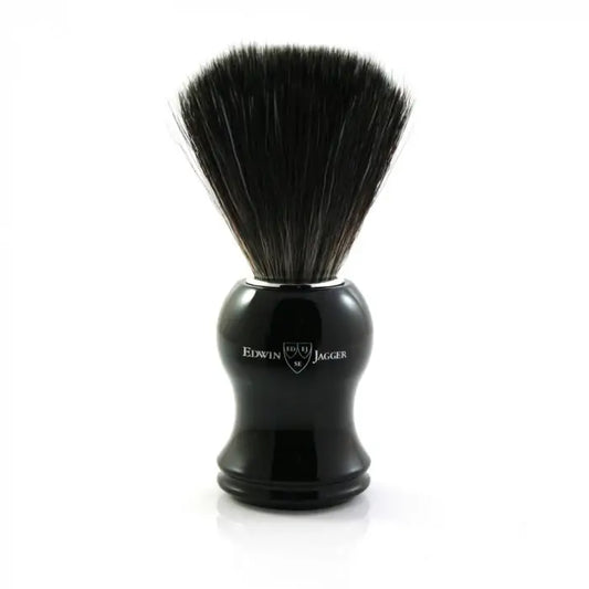 Imitation ebony shaving brush (Black Synthetic)