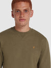 Tim Organic Cotton Crew Neck Sweatshirt