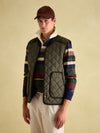 Gibson Green Quilted Lightweight Gilet