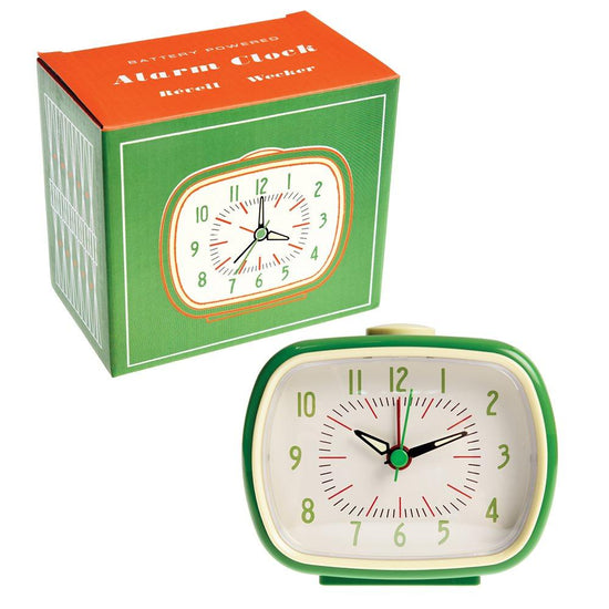 Retro alarm clock - Green - RUTHERFORD & Co