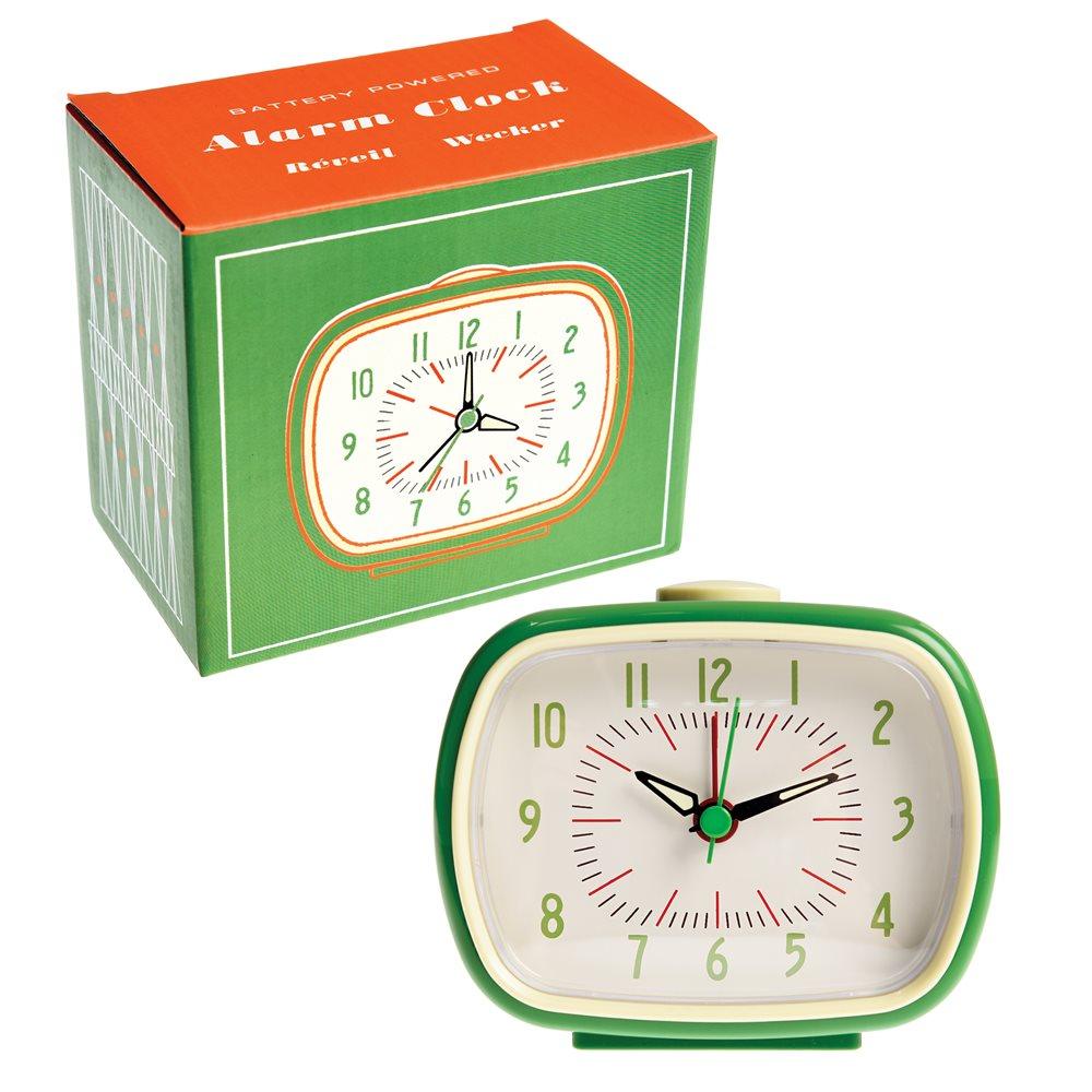 Retro alarm clock - Green - RUTHERFORD & Co