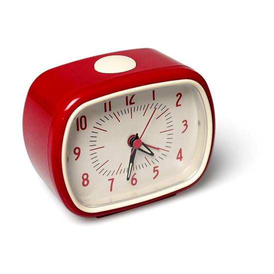 Retro alarm clock - Red - RUTHERFORD & Co