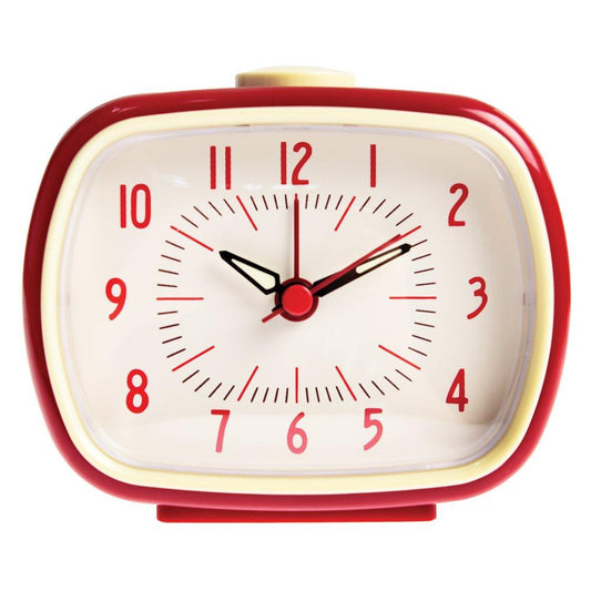 Retro alarm clock - Red - RUTHERFORD & Co