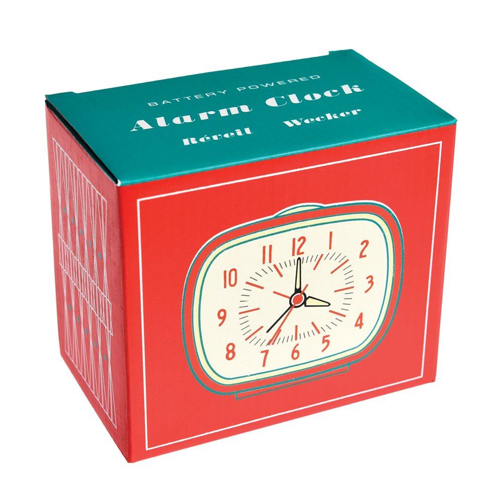 Retro alarm clock - Red - RUTHERFORD & Co