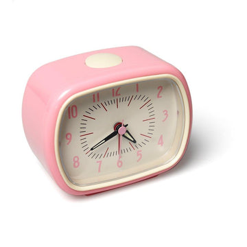 Retro alarm clock - Pink - RUTHERFORD & Co