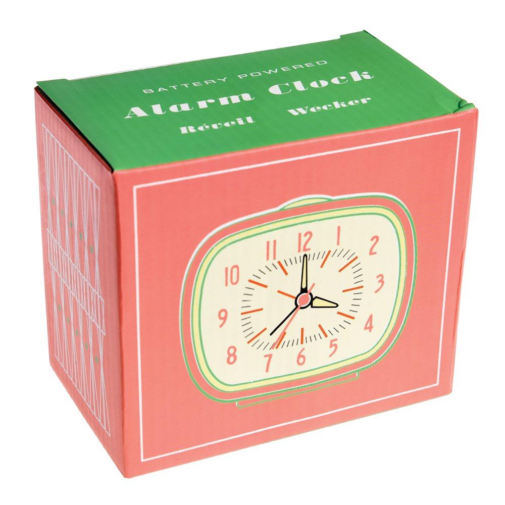 Retro alarm clock - Pink - RUTHERFORD & Co