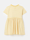 Skye Yellow Stripe T-Shirt Dress