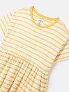 Skye Yellow Stripe T-Shirt Dress