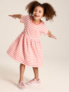 Skye Pink Stripe T-Shirt Dress