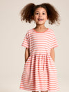 Skye Pink Stripe T-Shirt Dress