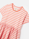 Skye Pink Stripe T-Shirt Dress