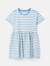 Skye Blue Stripe T-Shirt Dress