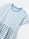 Skye Blue Stripe T-Shirt Dress