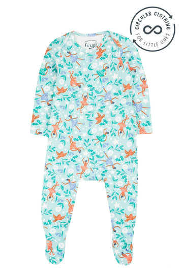 Easy Dressing Printed Babygrow