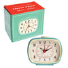 Retro alarm clock - Blue - RUTHERFORD & Co