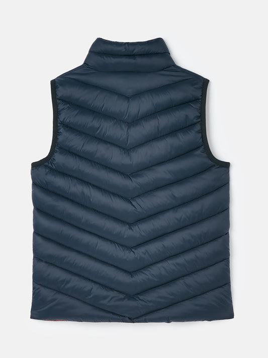 Crofton Navy Blue Showerproof Quilted Gilet